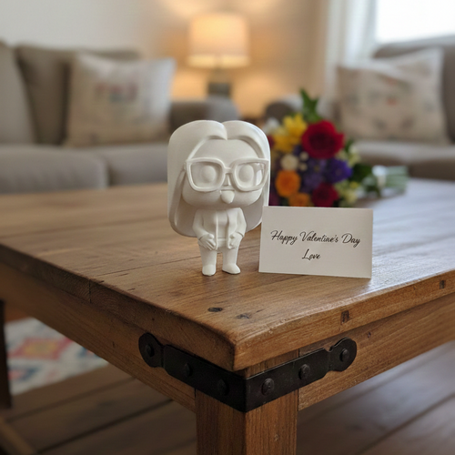 Custom 3D Printed Figurine — Personalized Photo Gift