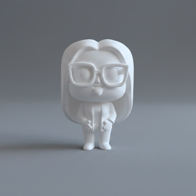 Custom 3D Printed Figurine — Personalized Photo Gift