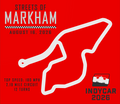 Streets of Markham — IndyCar 2026 3D Printed Track Shadow Box